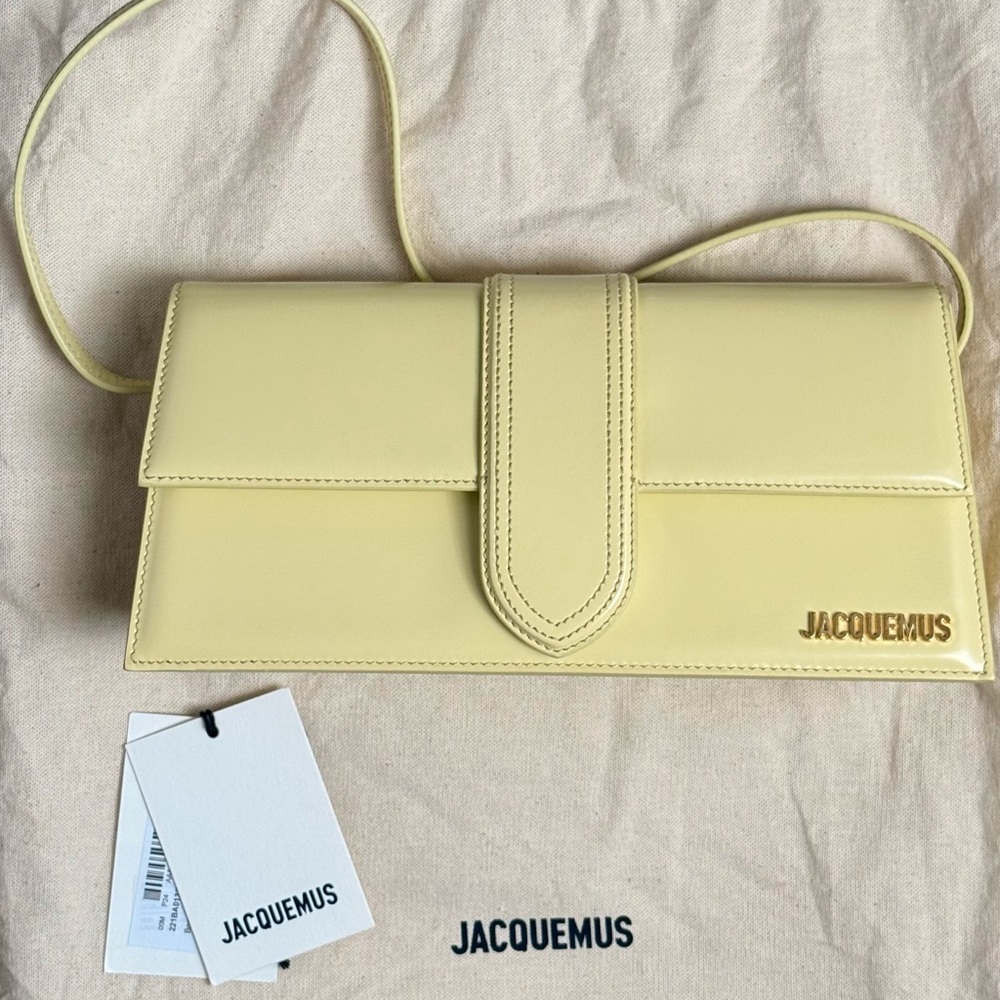 Jacquemus Yellow The long Bombino